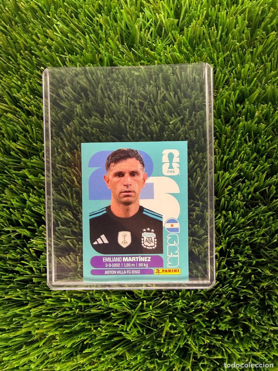 Cromos de f&uacute;tbol: N&ordm; ARG2 Emiliano Mart&iacute;nez Argentina Mundial 2026 Stickers