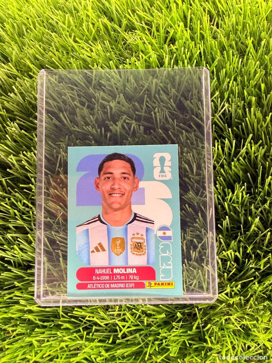 Cromos de f&uacute;tbol: N&ordm; ARG3 Nahuel Molina Argentina Mundial 2026 Stickers