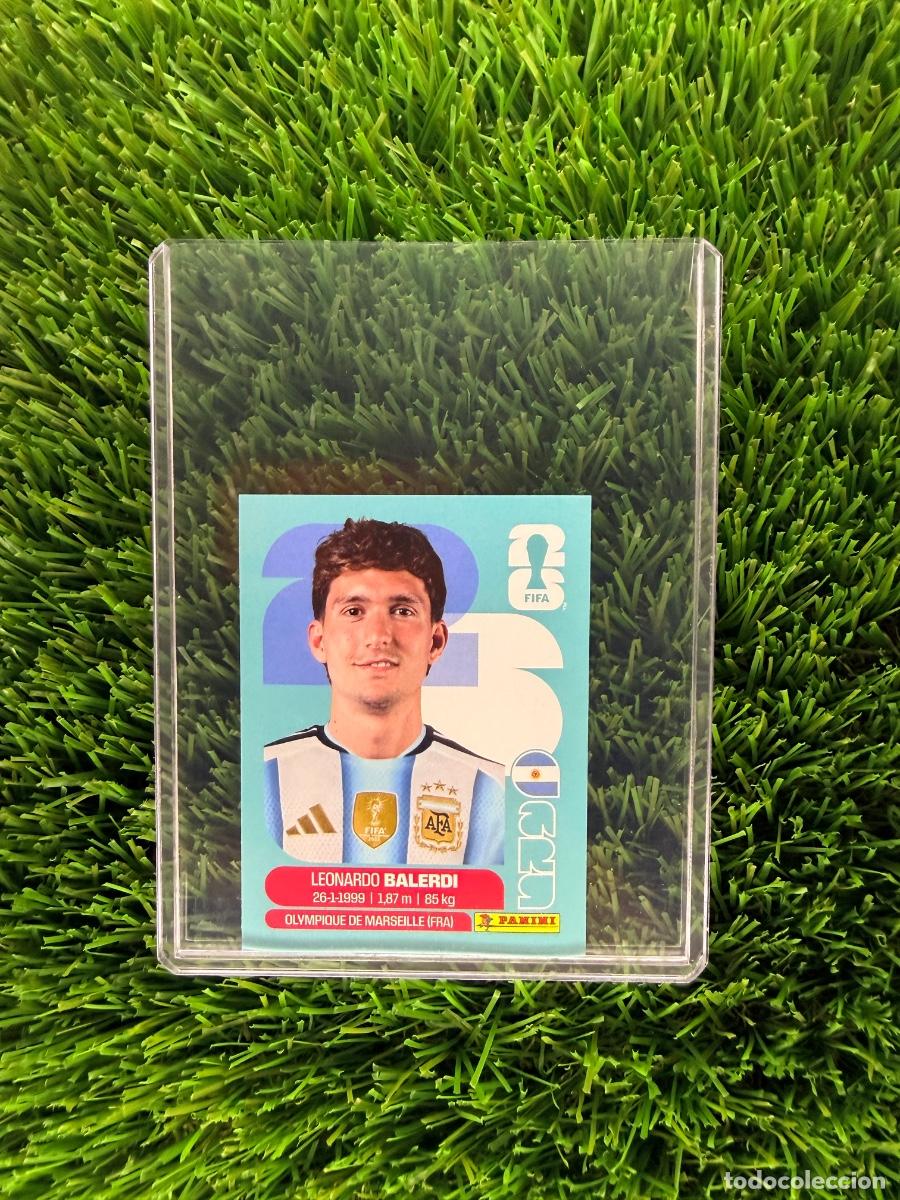 Cromos de f&uacute;tbol: N&ordm; ARG7 Leonardo Balerdi Argentina Mundial 2026 Stickers