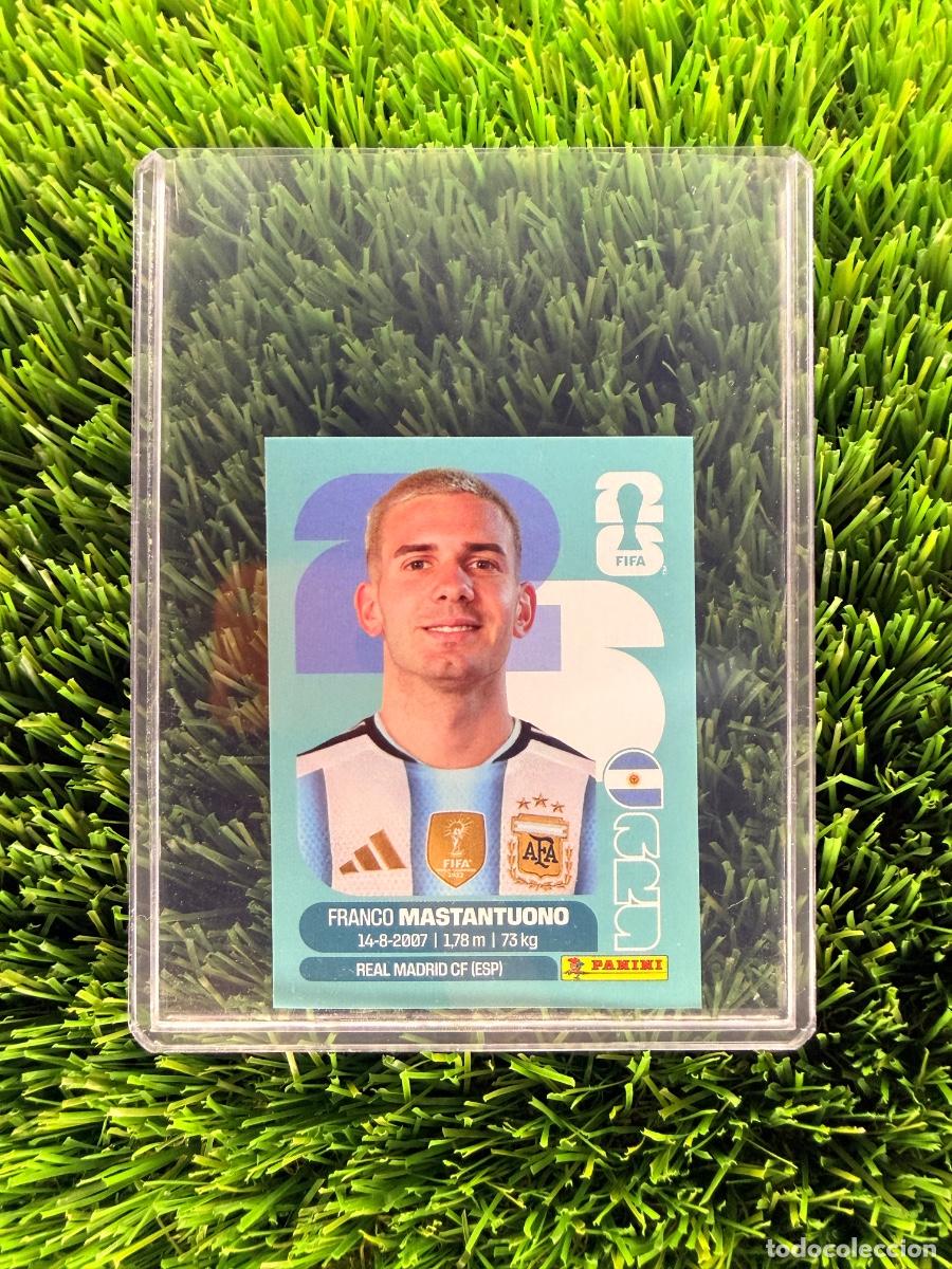 Cromos de f&uacute;tbol: N&ordm; ARG15 Franco Mastantuono Argentina Mundial 2026 Stickers