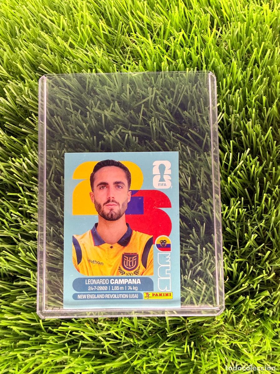 Cromos de f&uacute;tbol: N&ordm; ECU15 Leonardo Campana Ecuador Mundial 2026 Stickers