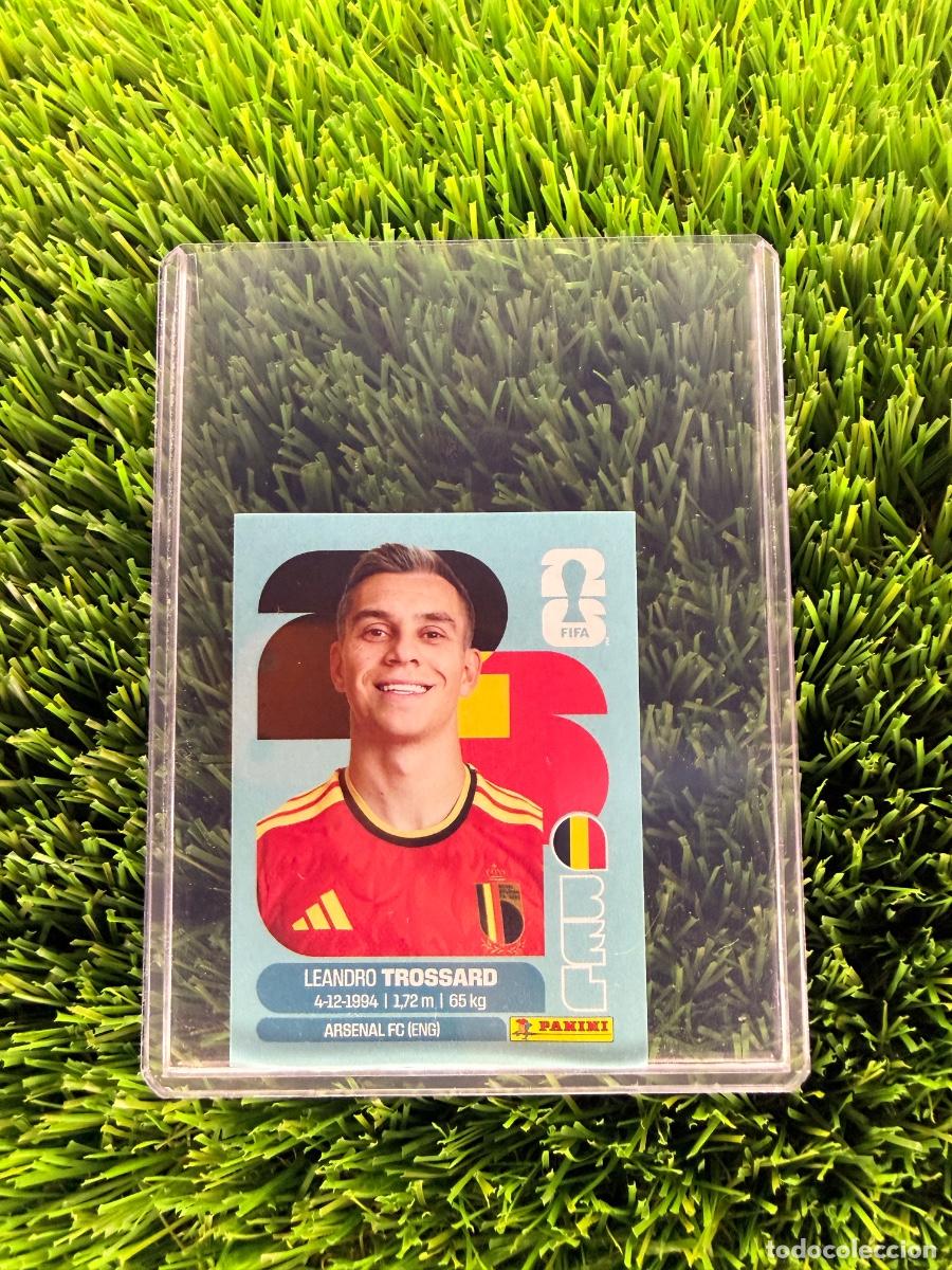 Cromos de f&uacute;tbol: N&ordm; BEL18 Leandro Trossard B&eacute;lgica Mundial 2026 Stickers