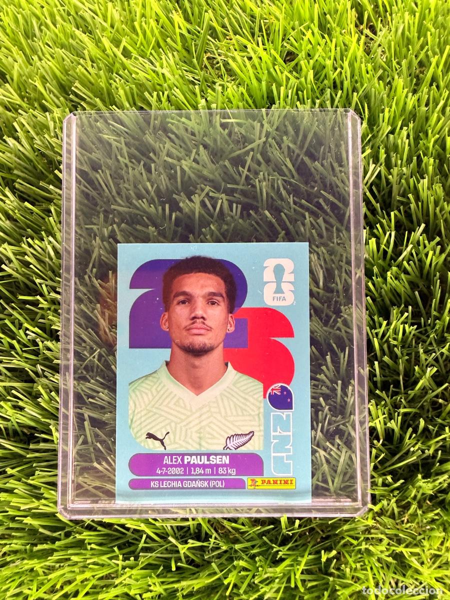 Cromos de f&uacute;tbol: N&ordm; NZL3 Alex Paulsen Nueva Zelanda Mundial 2026 Stickers