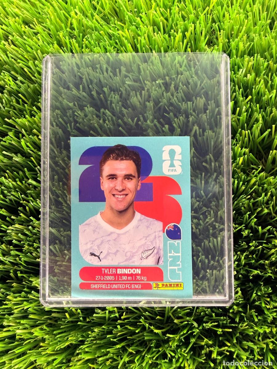 Cromos de f&uacute;tbol: N&ordm; NZL7 Tyler Bindon Nueva Zelanda Mundial 2026 Stickers