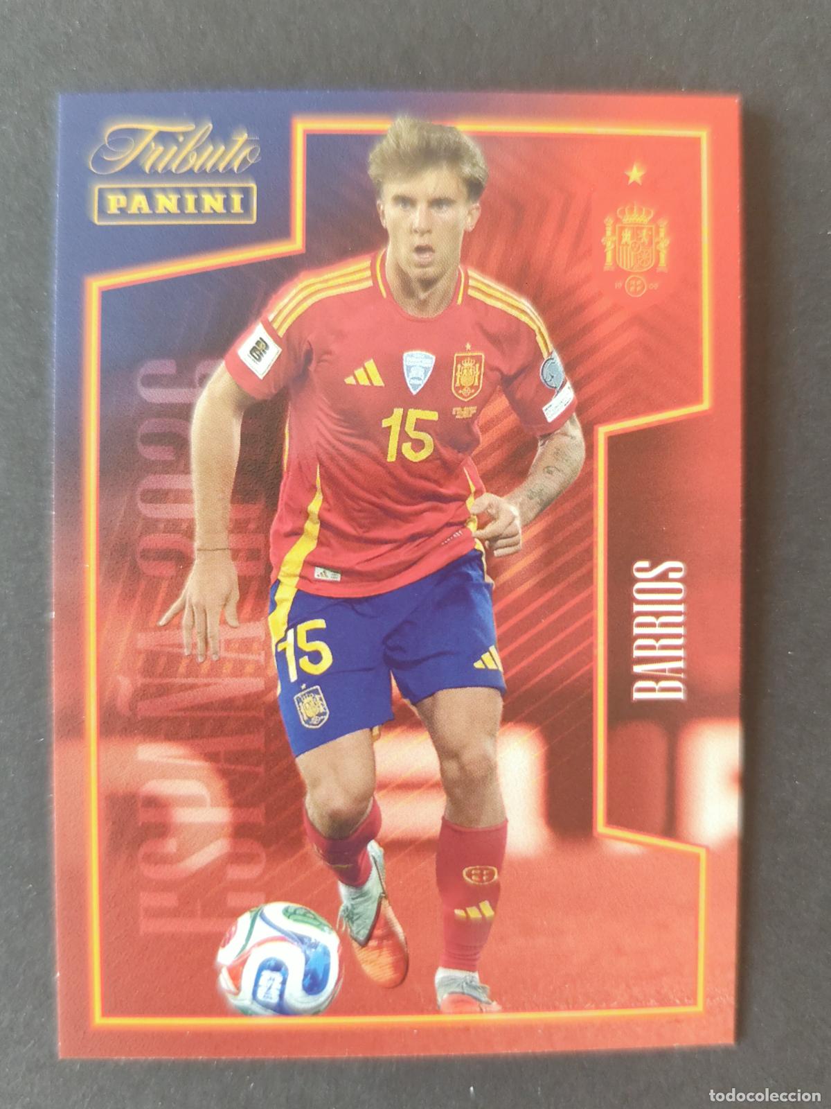 Cromos de f&uacute;tbol: 57 BARRIOS LA ROJA 2026 TRIBUTO SELECCI&Oacute;N ESPA&Ntilde;OLA 2010-2026 &iexcl;VAMOS CAMPEONES!