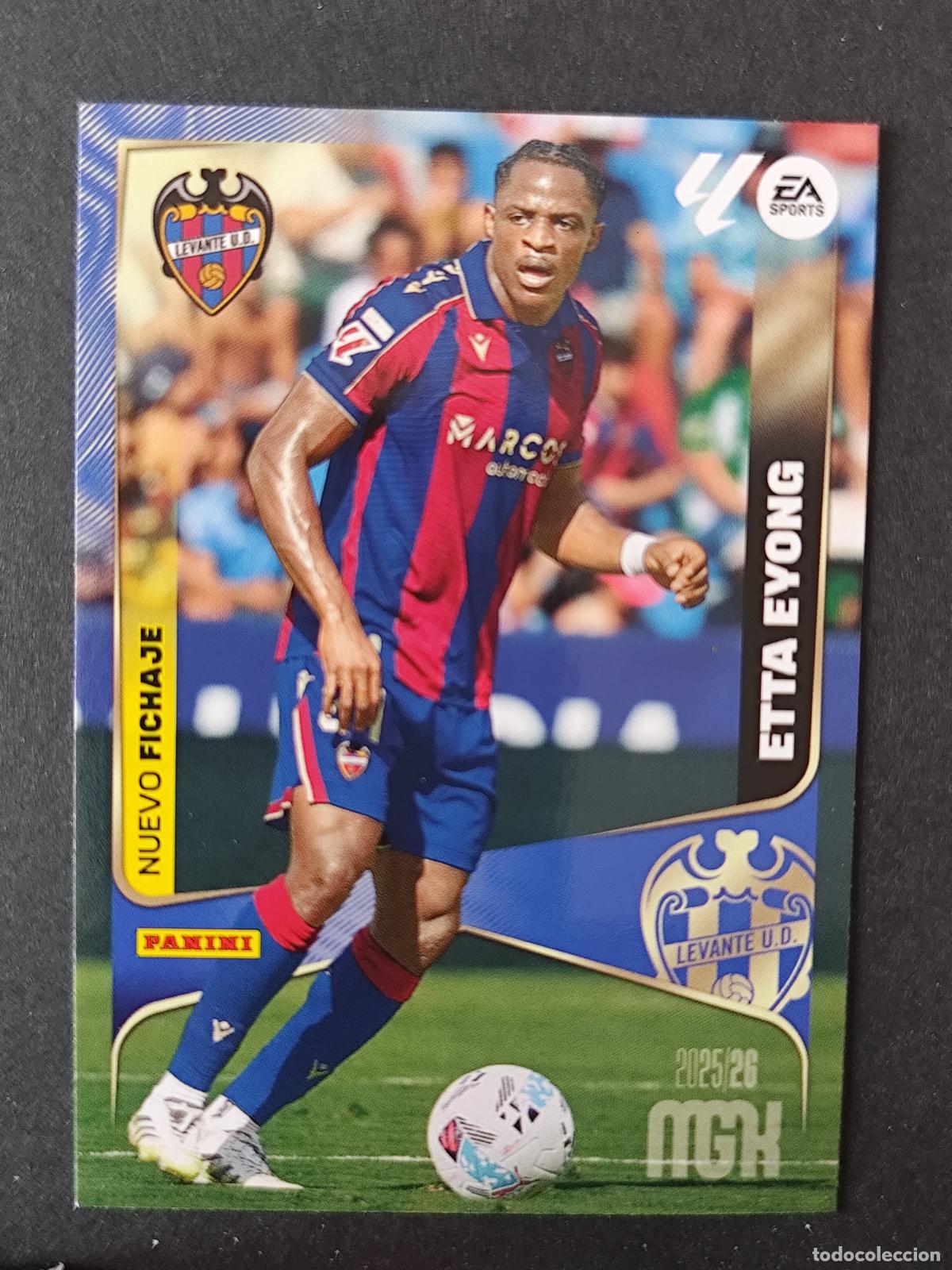 Cromos de f&uacute;tbol: 501 ETTA EYONG LEVANTE MEGACRACKS 2025 2026 25 26