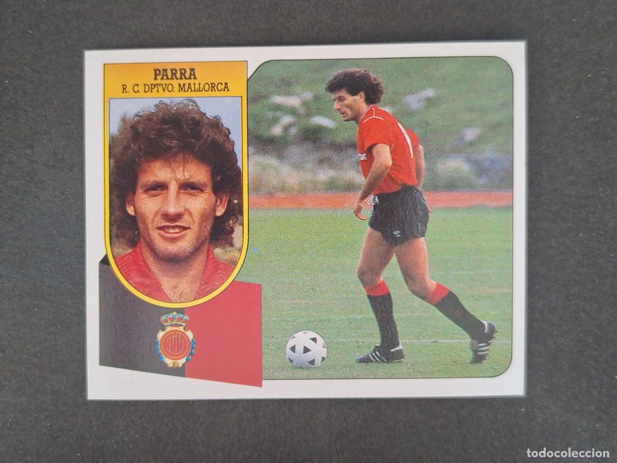 Cromos de f&uacute;tbol: L3 PARRA R. C. D. MALLORCA LIGA ESTE 1991 1992 91 92 CARTON SIN PEGAR NUNCA PEGADO