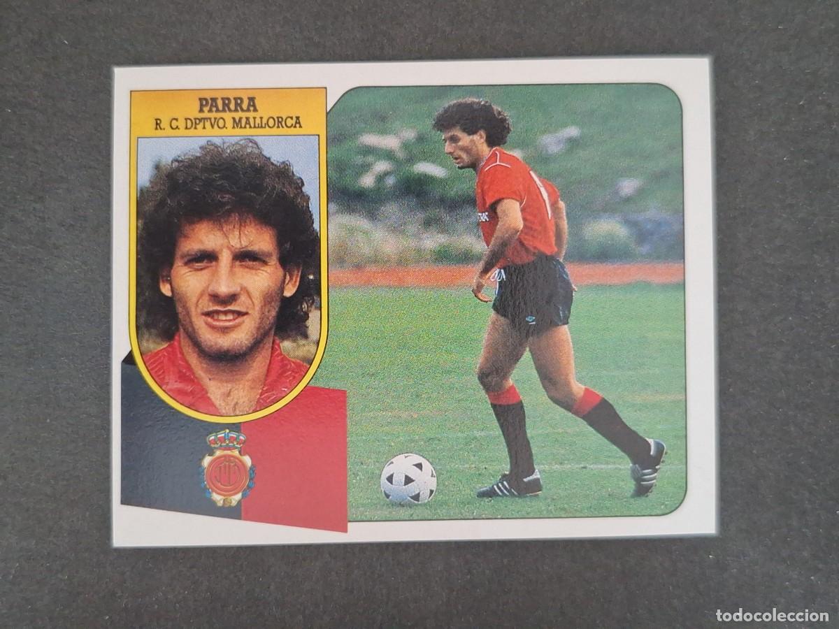 Cromos de f&uacute;tbol: L3 PARRA R. C. D. MALLORCA LIGA ESTE 1991 1992 91 92 CARTON SIN PEGAR NUNCA PEGADO