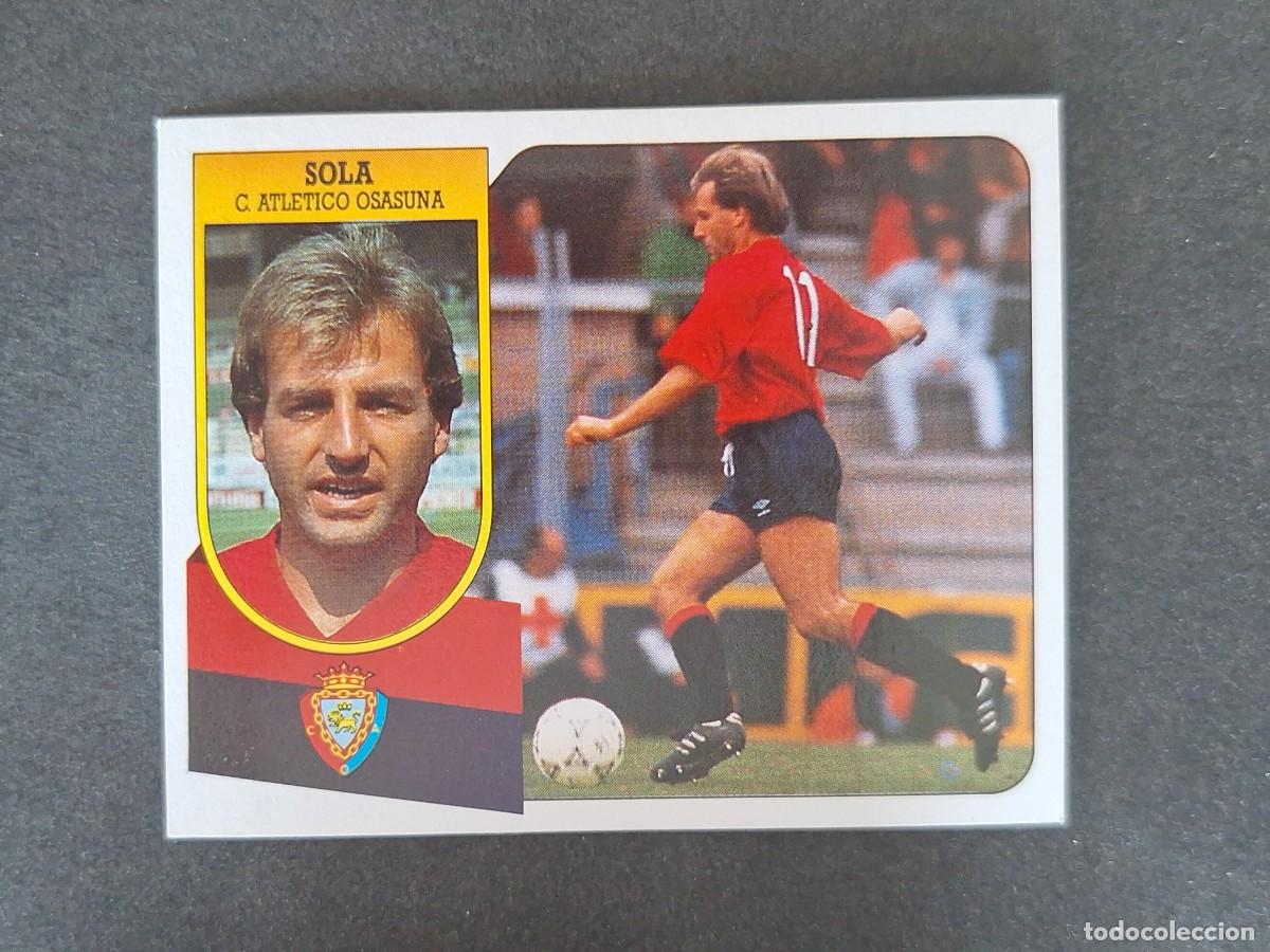 Football Stickers: L3 SOLA C. A. OSASUNA LIGA ESTE 1991 1992 91 92 CARTON SIN PEGAR NUNCA PEGADO