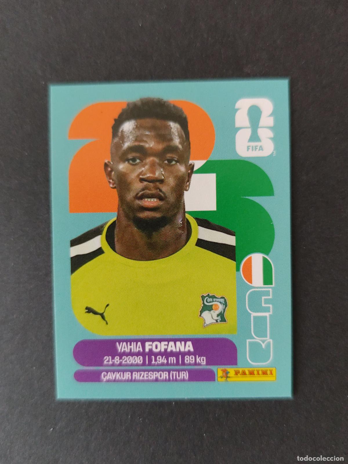 Cromos de f&uacute;tbol: CIV2 YAHIA FOFANA 2 COSTA DE MARFIL MUNDIAL FIFA WORLD CUP 2026 STICKER PANINI SIN PEGAR