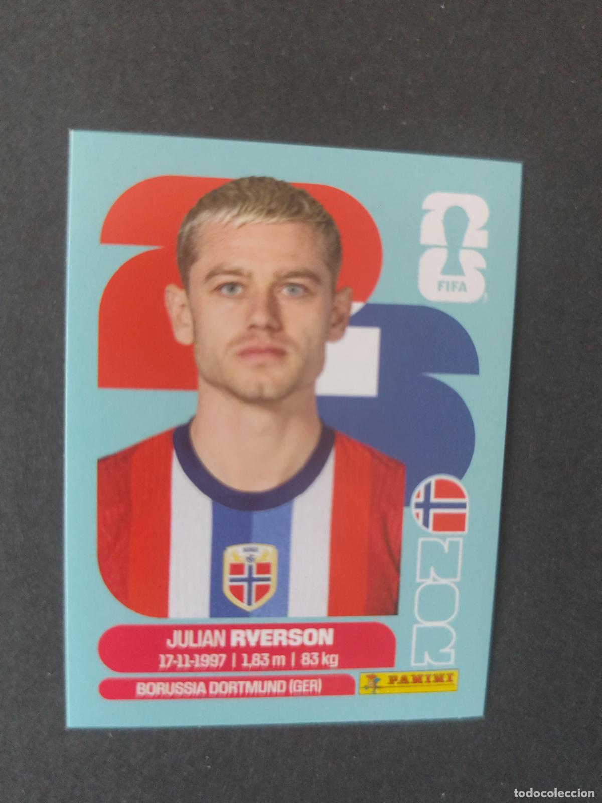 Cromos de f&uacute;tbol: NOR3 JULIAN RYERSON 3 NORUEGA MUNDIAL FIFA WORLD CUP 2026 STICKER PANINI SIN PEGAR