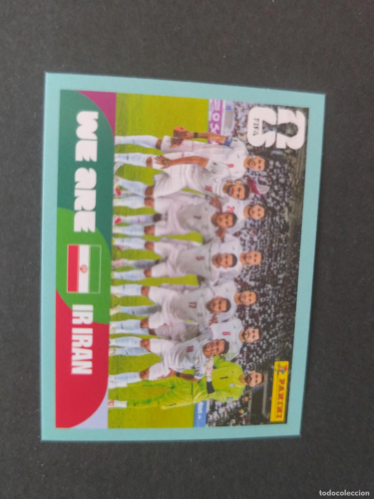 Cromos de f&uacute;tbol: IRN13 TEAM PHOTO EQUIPO 13 IR&Aacute;N MUNDIAL FIFA WORLD CUP 2026 STICKER PANINI SIN PEGAR