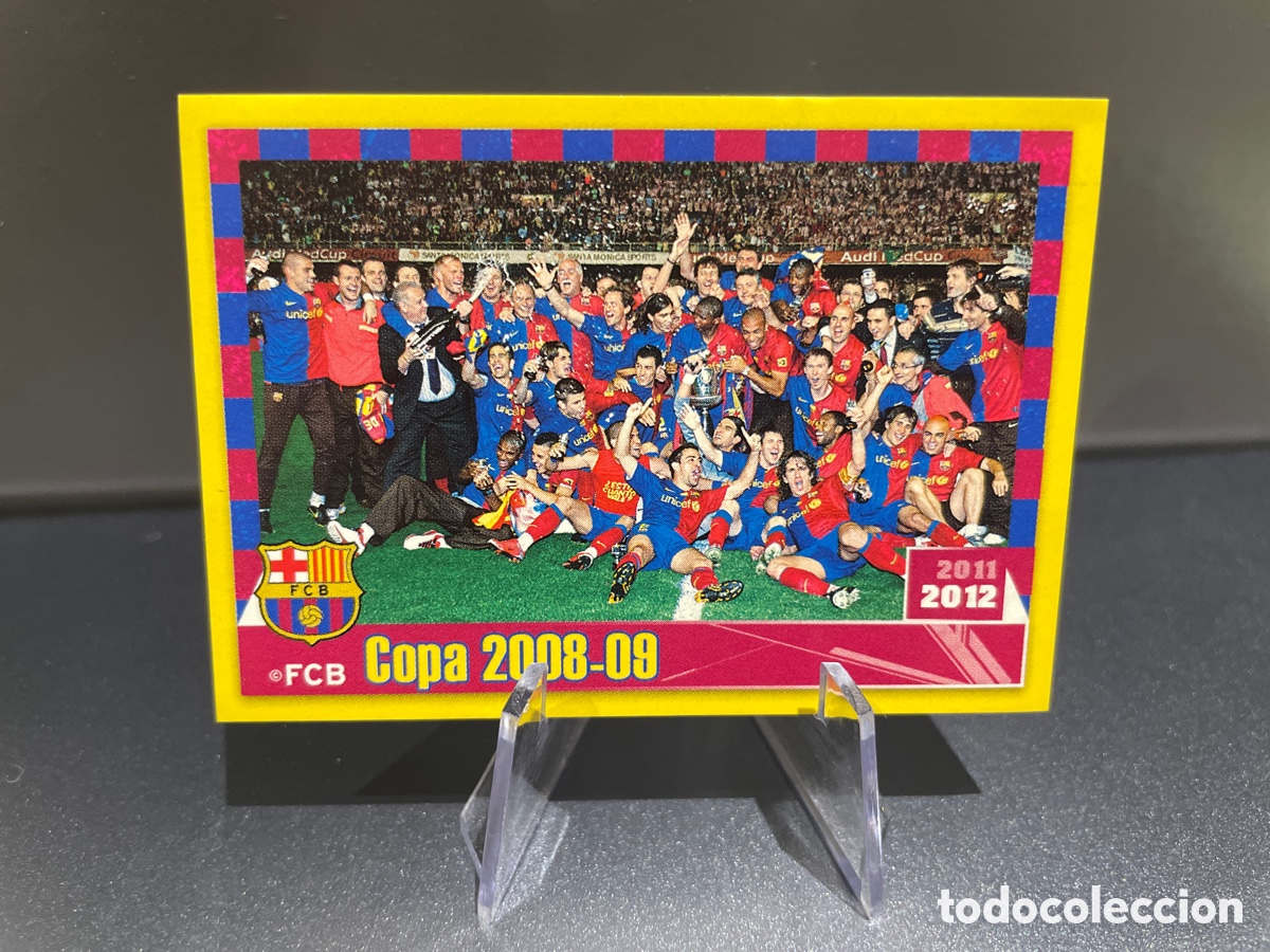 Cromos de f&uacute;tbol: Messi Copa 2008-09 98 Panini Coleccion Oficial FC Barcelona 2011-12