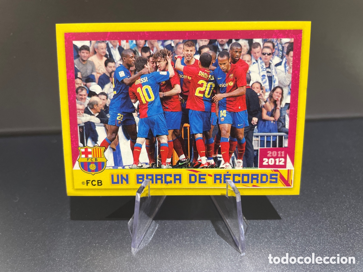 Cromos de f&uacute;tbol: Messi 181 Un Bar&ccedil;a de Records Panini Coleccion Oficial FC Barcelona 2011-12