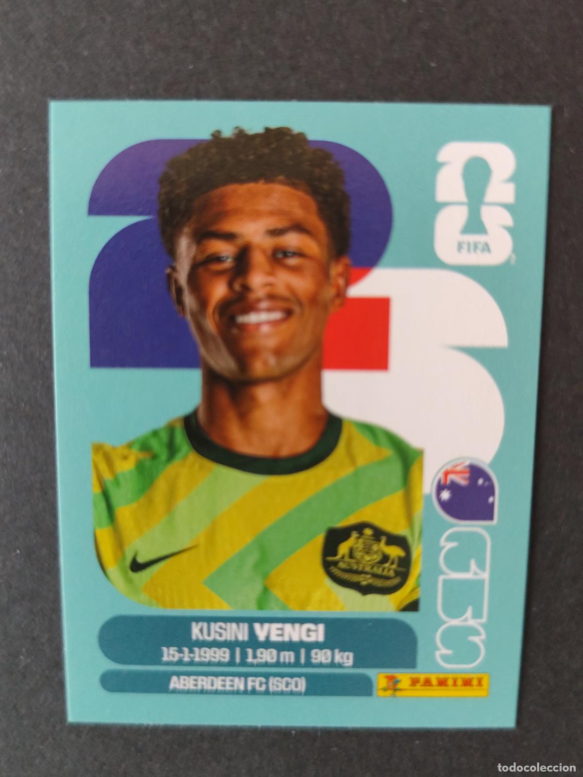 Cromos de f&uacute;tbol: AUS18 KUSINI YENGI 18 AUSTRALIA MUNDIAL FIFA WORLD CUP 2026 STICKER PANINI SIN PEGAR