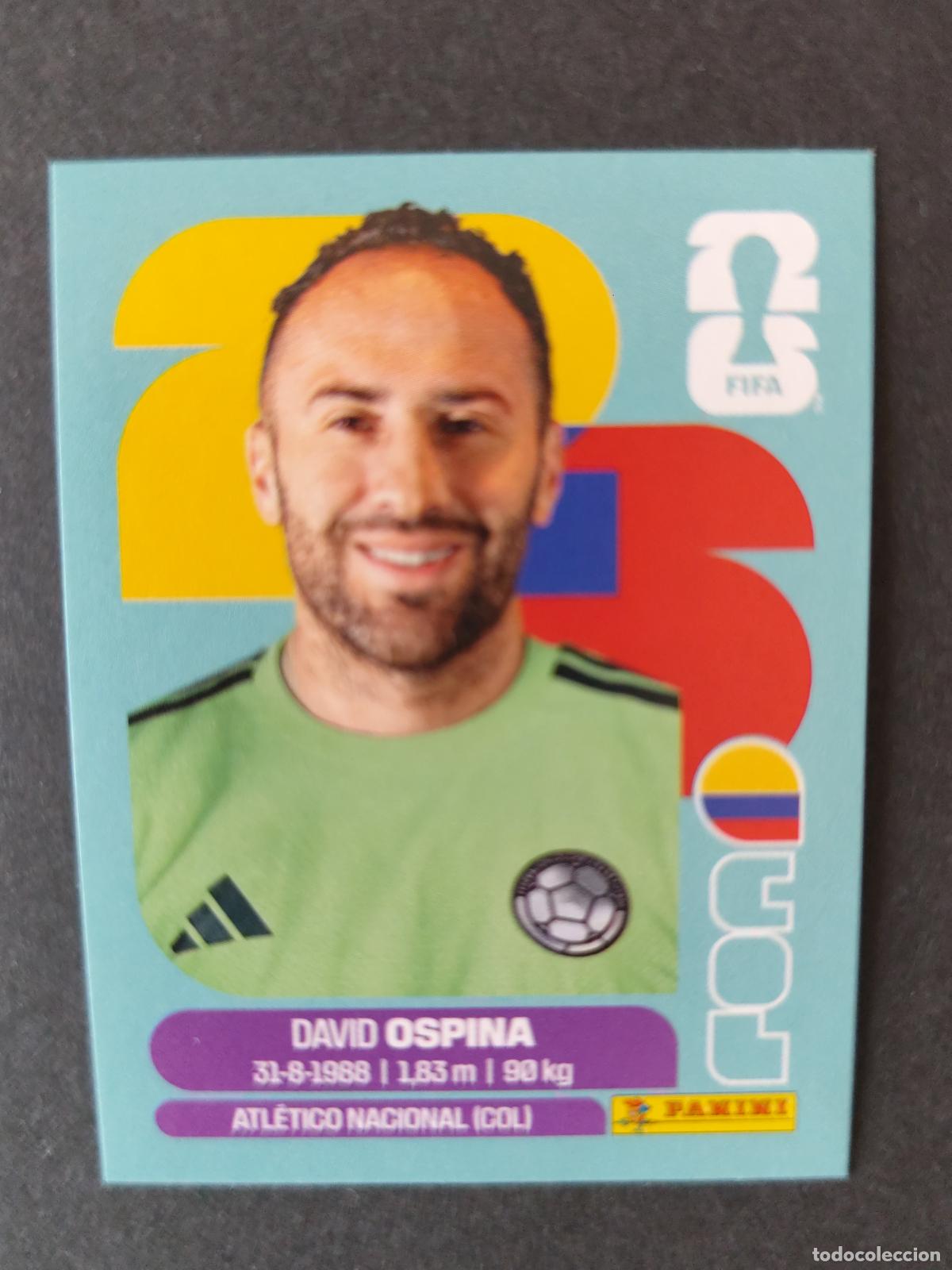 Cromos de f&uacute;tbol: COL3 DAVID OSPINA 3 COLOMBIA MUNDIAL FIFA WORLD CUP 2026 STICKER PANINI SIN PEGAR