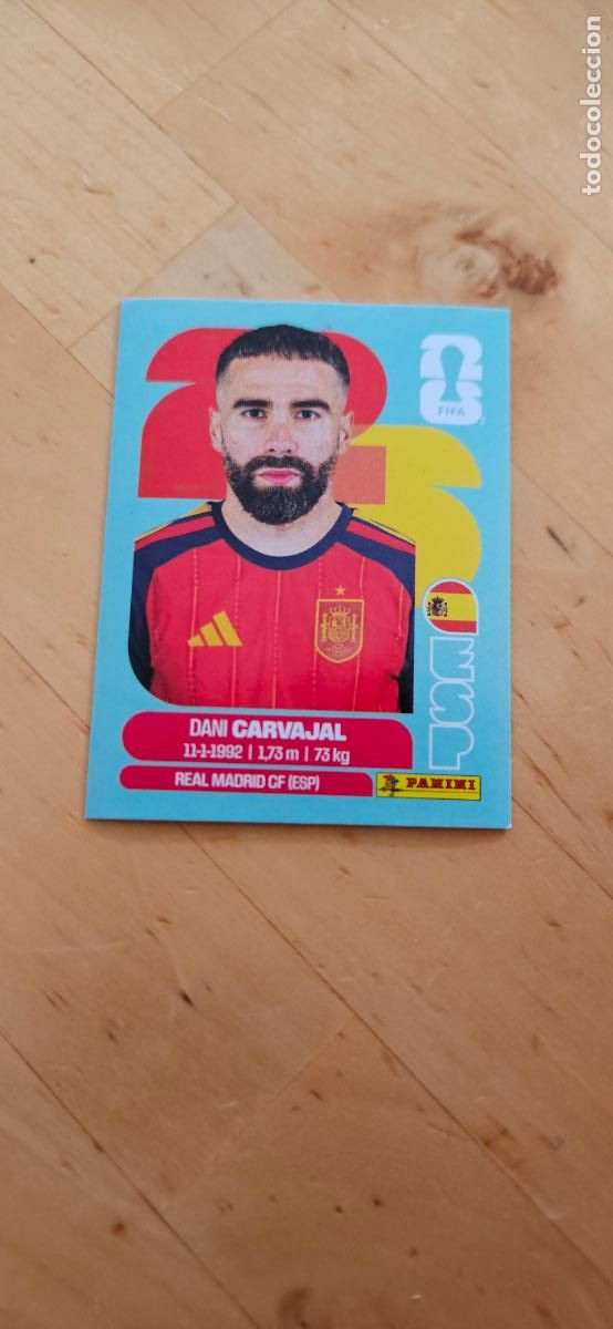 Cromos de f&uacute;tbol: espa&ntilde;a Carvajal fifa world cup 2026 mundial 26 eeuu, canada mexico sin pegar trading card