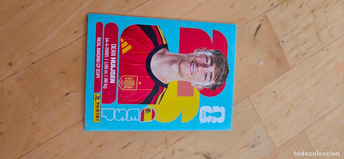 Cromos de f&uacute;tbol: espa&ntilde;a Huijsen fifa world cup 2026 mundial 26 eeuu, canada mexico sin pegar trading card