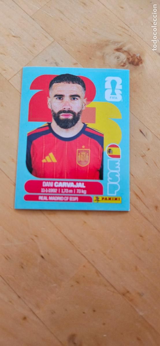 Cromos de f&uacute;tbol: espa&ntilde;a Carvajal fifa world cup 2026 mundial 26 eeuu, canada mexico sin pegar trading card