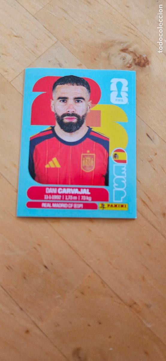 Cromos de f&uacute;tbol: espa&ntilde;a Carvajal fifa world cup 2026 mundial 26 eeuu, canada mexico sin pegar trading card
