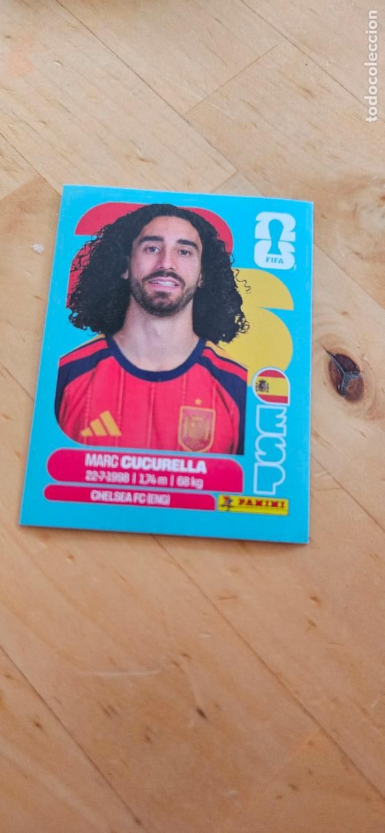 Cromos de f&uacute;tbol: espa&ntilde;a Cucurella fifa world cup 2026 mundial 26 eeuu, canada mexico sin pegar trading card