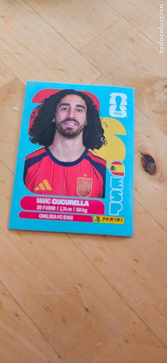 Cromos de f&uacute;tbol: espa&ntilde;a Cucurella fifa world cup 2026 mundial 26 eeuu, canada mexico sin pegar trading card