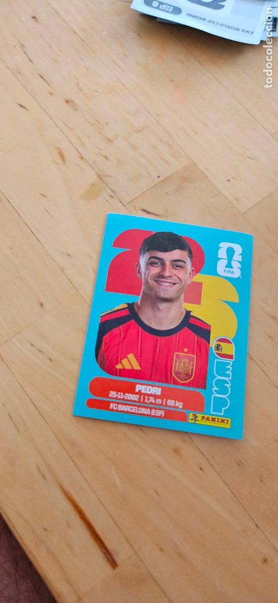 Cromos de f&uacute;tbol: espa&ntilde;a Pedri fifa world cup 2026 mundial 26 eeuu, canada mexico sin pegar trading card