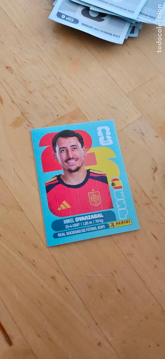 Football Stickers: espa&ntilde;a Oyarzabal fifa world cup 2026 mundial 26 eeuu, canada mexico sin pegar trading card