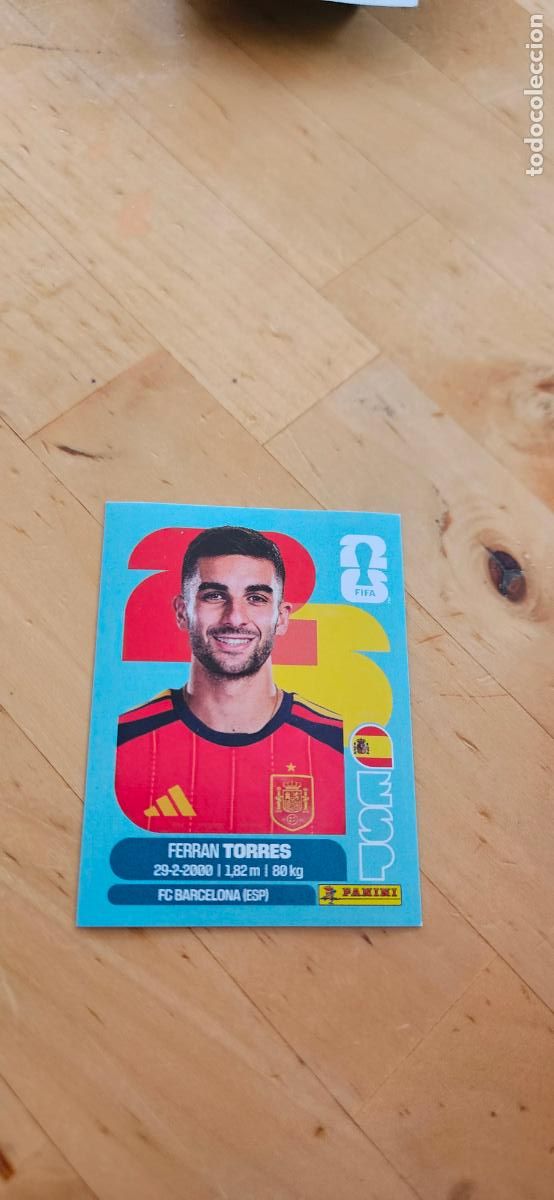 Football Stickers: espa&ntilde;a Ferr&aacute;n Torres fifa world cup 2026 mundial 26 eeuu, canada mexico sin pegar trading card