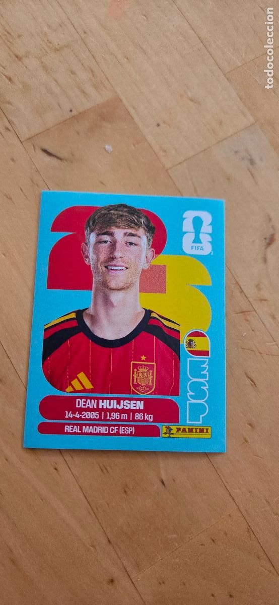 Football Stickers: espa&ntilde;a Huijsen fifa world cup 2026 mundial 26 eeuu, canada mexico sin pegar trading card