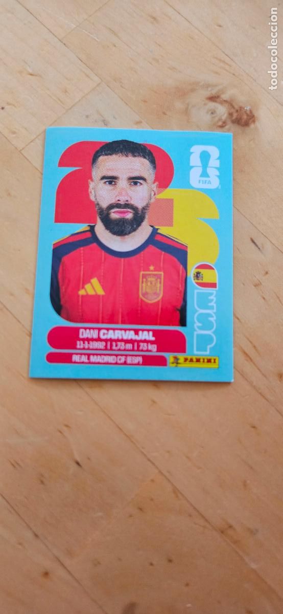 Football Stickers: espa&ntilde;a Carvajal fifa world cup 2026 mundial 26 eeuu, canada mexico sin pegar trading card