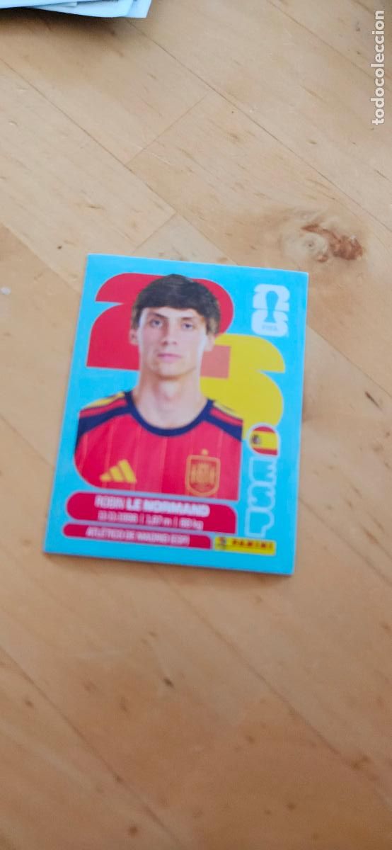 Football Stickers: espa&ntilde;a Le Normand fifa world cup 2026 mundial 26 eeuu, canada mexico sin pegar trading card