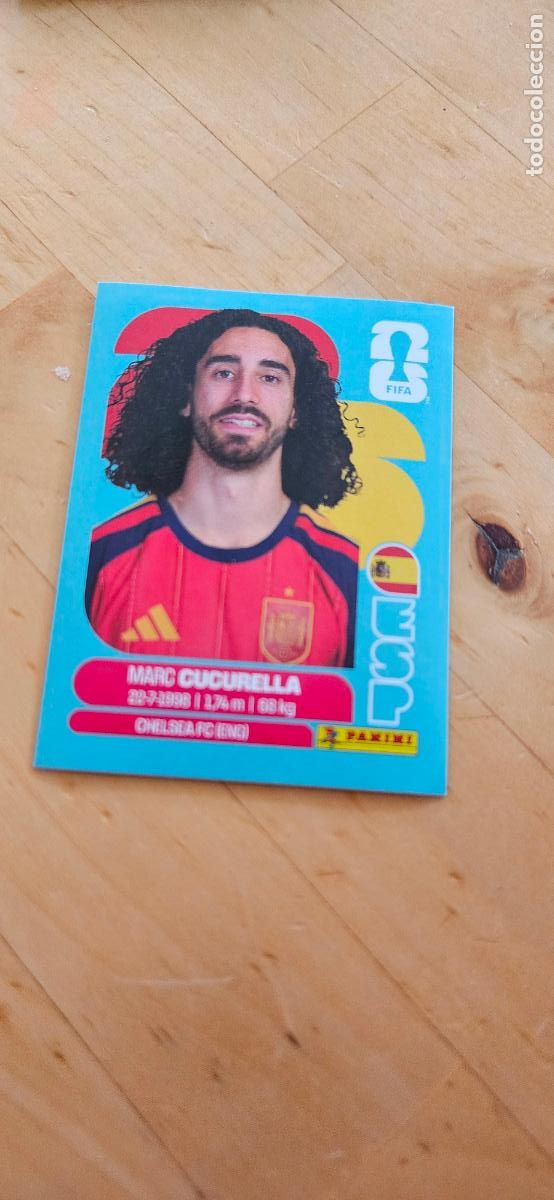 Cromos de f&uacute;tbol: espa&ntilde;a Cucurella fifa world cup 2026 mundial 26 eeuu, canada mexico sin pegar trading card