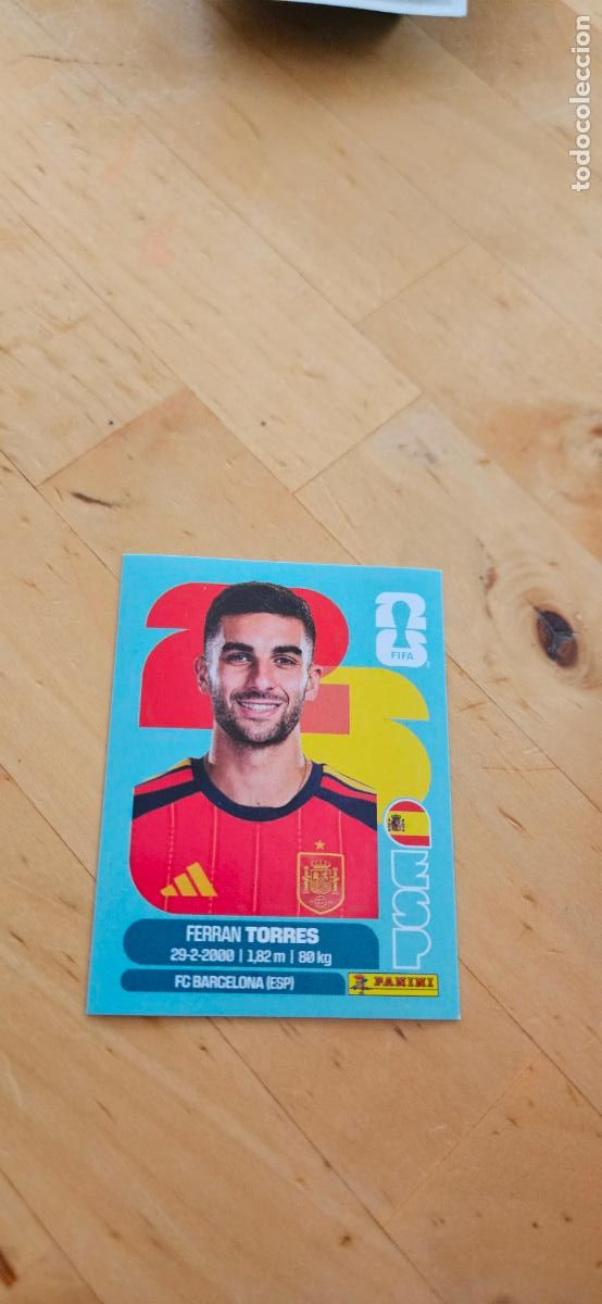 Cromos de f&uacute;tbol: espa&ntilde;a Ferr&aacute;n Torres fifa world cup 2026 mundial 26 eeuu, canada mexico sin pegar trading card