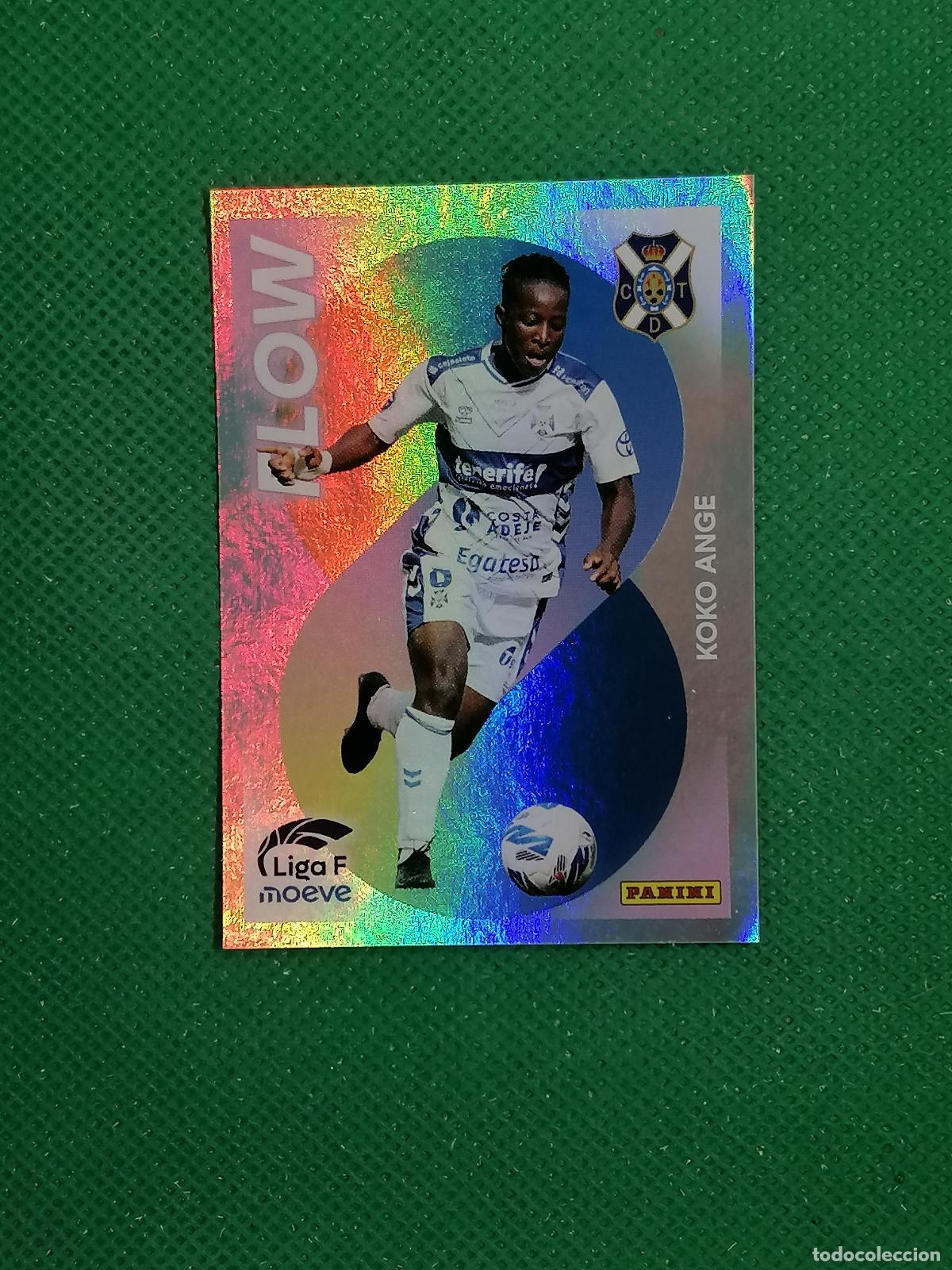 Cromos de f&uacute;tbol: 357 KOKO ANGE TENERIFE FLOW ⚽ PANINI LIGA FEMENINA F MOEVE 25 26 2025 2026 ⚽