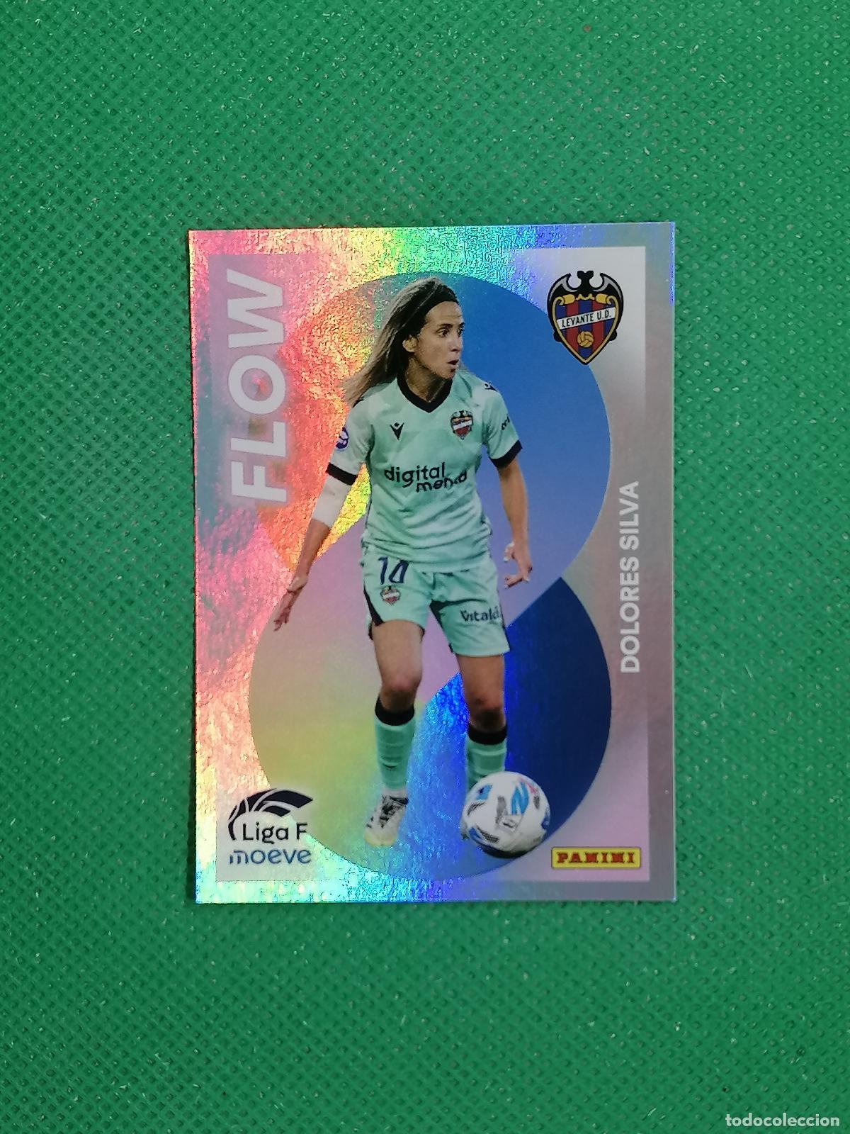 Cromos de f&uacute;tbol: 355 DOLORES SILVA LEVANTE FLOW ⚽ PANINI LIGA FEMENINA F MOEVE 25 26 2025 2026 ⚽