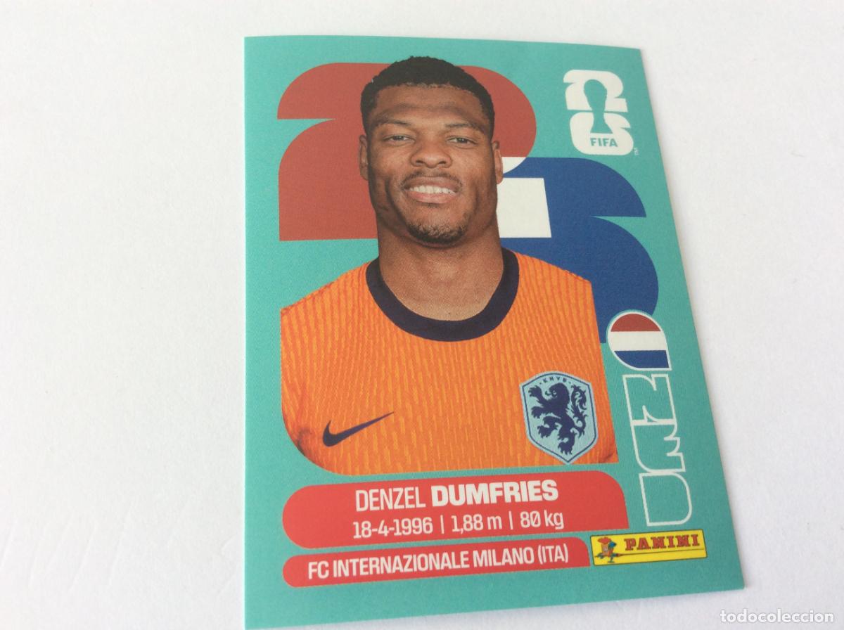 Cromos de f&uacute;tbol: NED6 NED 6 Denzel Dumfries Holanda Sticker Cromo FIFA World Cup 2026 26 Panini Mundial