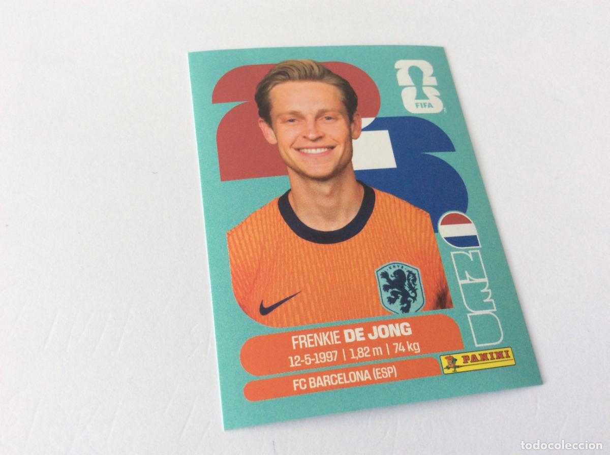 Cromos de f&uacute;tbol: NED14 NED 14 Frenkie de Jong Holanda Sticker Cromo FIFA World Cup 2026 26 Panini Mundial