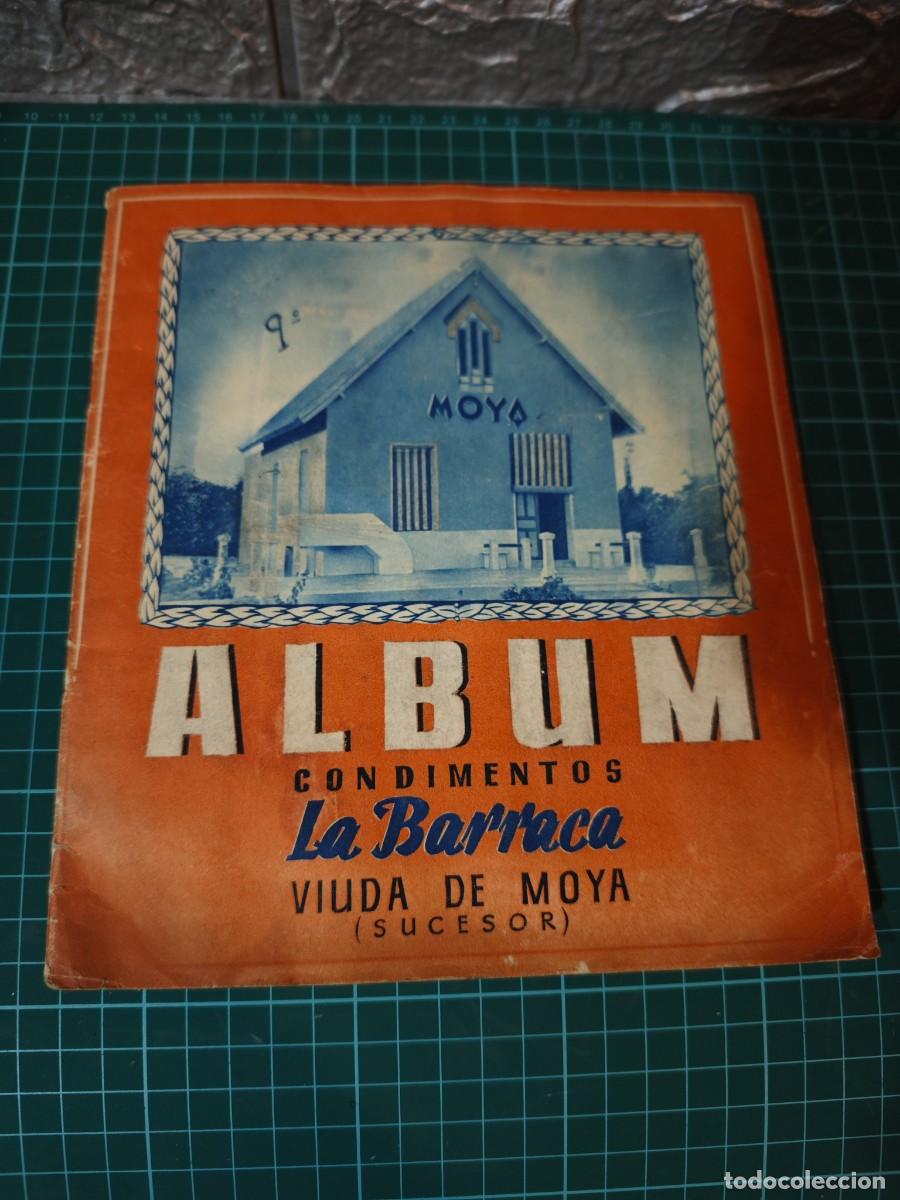 Cromos de f&uacute;tbol: Album cromos Futbol condimentos La Barraca viuda de Moya sucesor