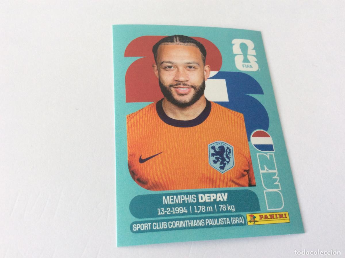 Cromos de f&uacute;tbol: NED17 NED 17 Memphis Depay Holanda Sticker Cromo FIFA World Cup 2026 26 Panini Mundial
