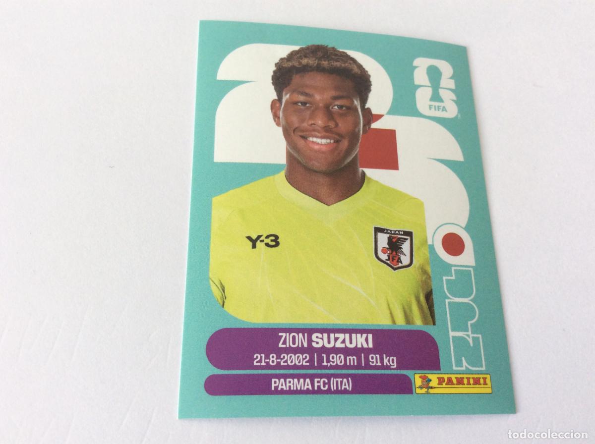Cromos de f&uacute;tbol: JPN2 JPN 2 Zion Suzuki Jap&oacute;n Sticker Cromo FIFA World Cup 2026 26 Panini Mundial