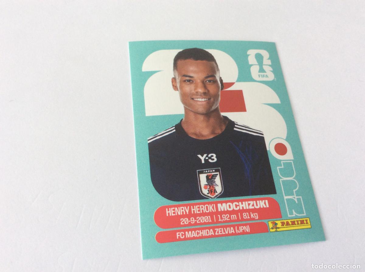 Cromos de f&uacute;tbol: JPN3 JPN3 Henry Heroki Mochizuki Jap&oacute;n Sticker Cromo FIFA World Cup 2026 26 Panini Mundial