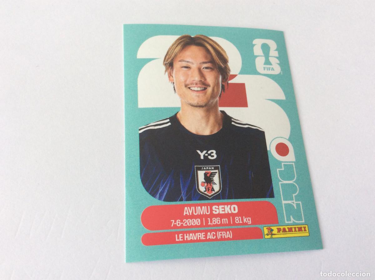 Cromos de f&uacute;tbol: JPN4 JPN 4 Ayumu Seko Jap&oacute;n Sticker Cromo FIFA World Cup 2026 26 Panini Mundial