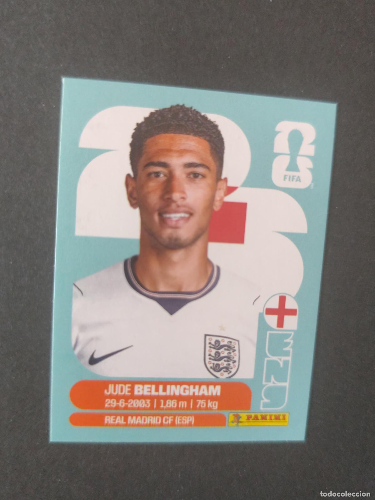 Cromos de f&uacute;tbol: ENG11 JUDE BELLINGHAM 11 INGLATERRA MUNDIAL FIFA WORLD CUP 2026 STICKER PANINI SIN PEGAR