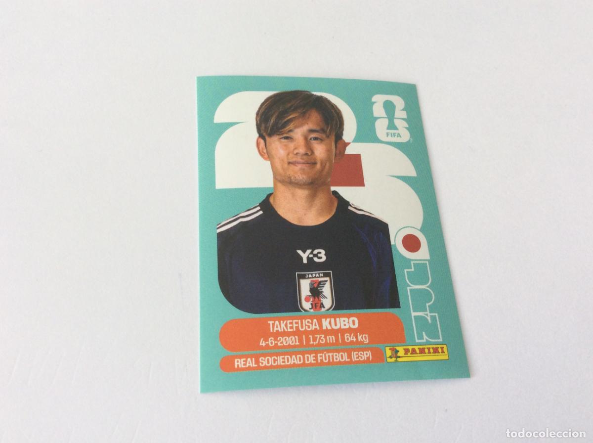 Cromos de f&uacute;tbol: JPN12 JPN 12 Takefusa Kubo Jap&oacute;n Sticker Cromo FIFA World Cup 2026 26 Panini Mundial