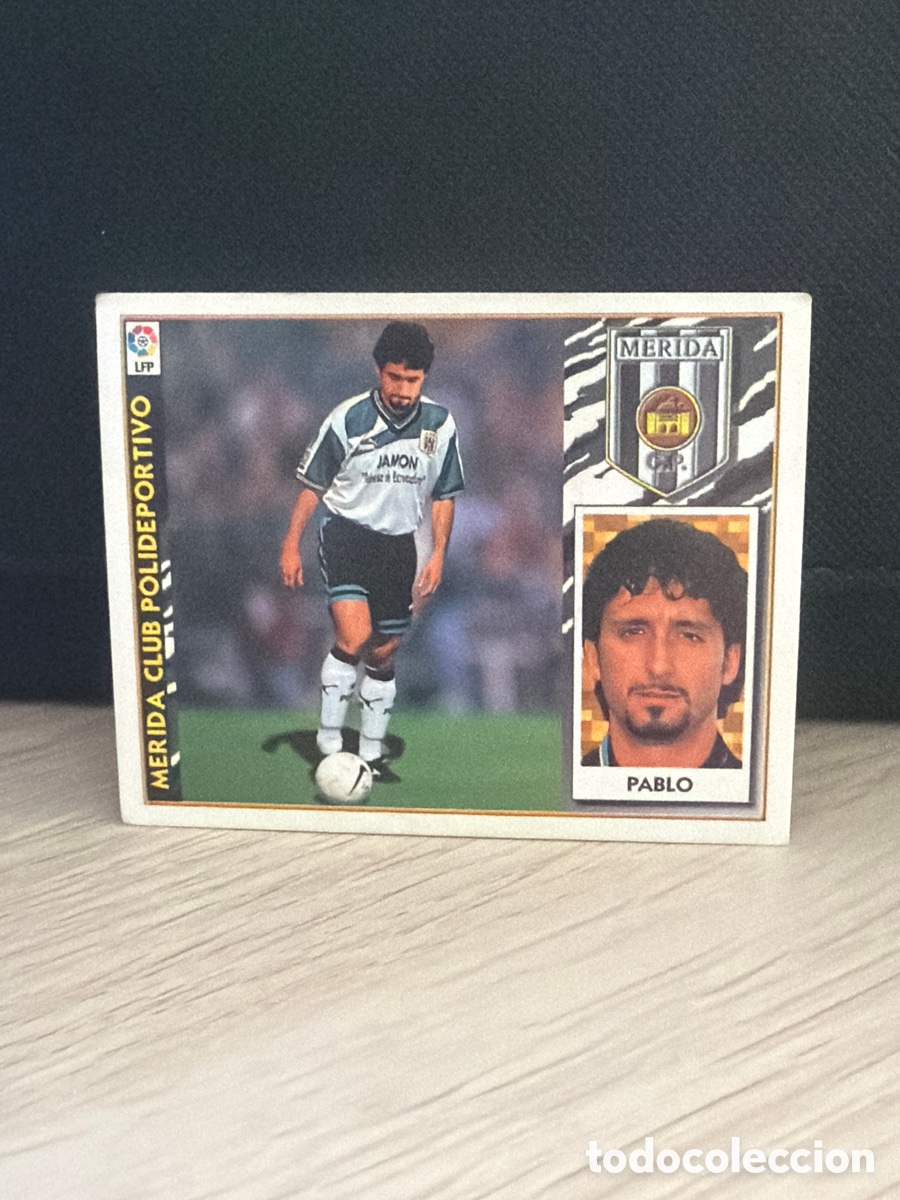 Cromos de f&uacute;tbol: LIGA 97 98 - Ediciones Este - Pablo COLOCA - Merida