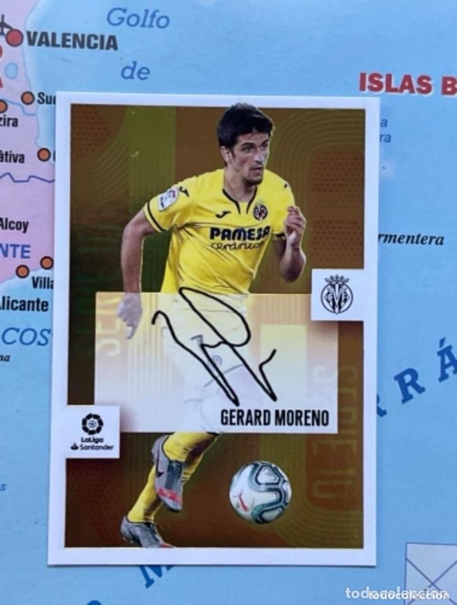 Cromos de f&uacute;tbol: Gerard moreno Serie diez n&uacute;mero 5 cromo liga este 20-21 2020-2021