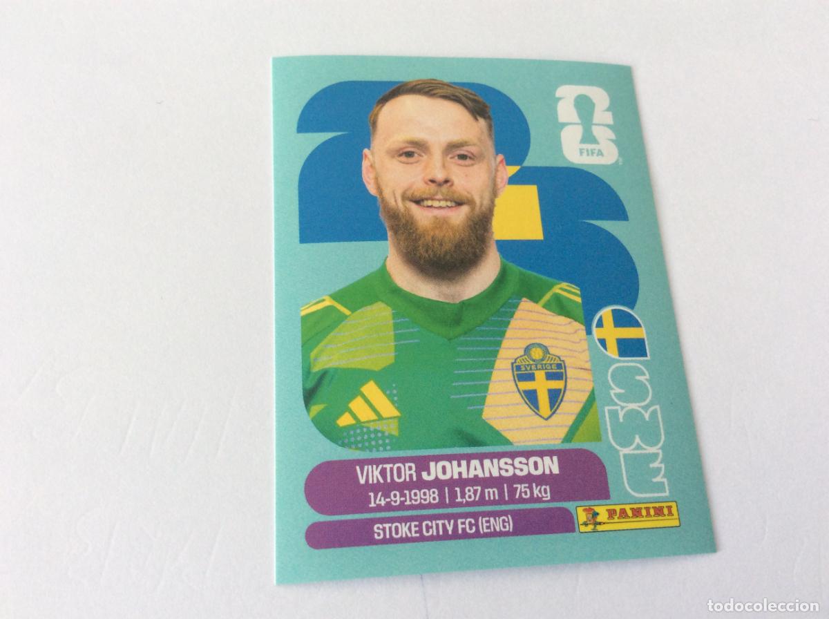 Cromos de f&uacute;tbol: SWE2 SWE 2 Victor Johansson Suecia Sticker Cromo FIFA World Cup 2026 26 Panini Mundial