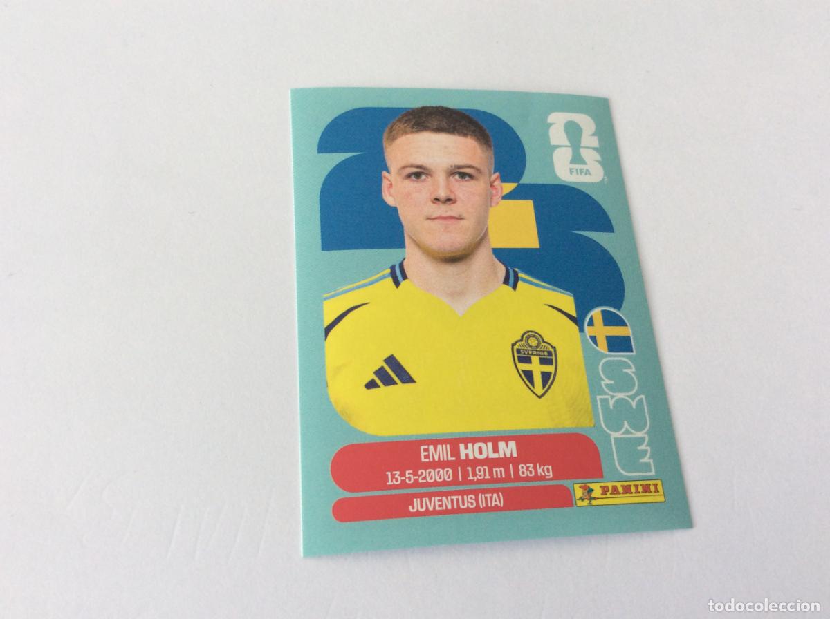 Cromos de f&uacute;tbol: SWE5 SWE 5 Emil Holm Suecia Sticker Cromo FIFA World Cup 2026 26 Panini Mundial
