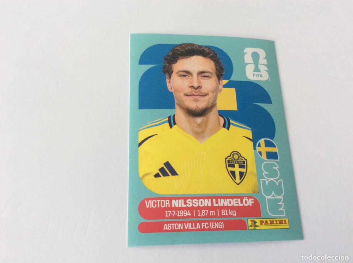 Cromos de f&uacute;tbol: SWE6 SWE 6 Victor Nilsson Lindel&ouml;f Suecia Sticker Cromo FIFA World Cup 2026 26 Panini Mundial